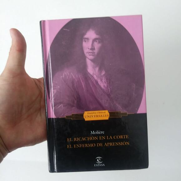 El Ricachon en la Corte Le Bourgeois Gentilhomme HC Book Moliere Spanish Espanol - Picture 1 of 9